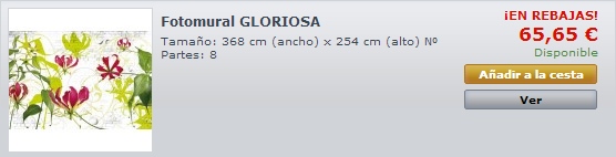 Fotomural Gloriosa 8-899