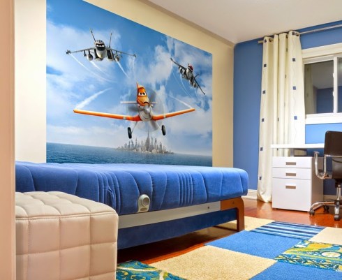 Fotomural FTDS1927 Disney Aviones